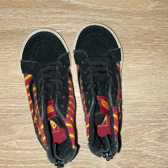 Harry Potter Toddler 9 Vans High Top Gryffindor - Picture 6 of 8